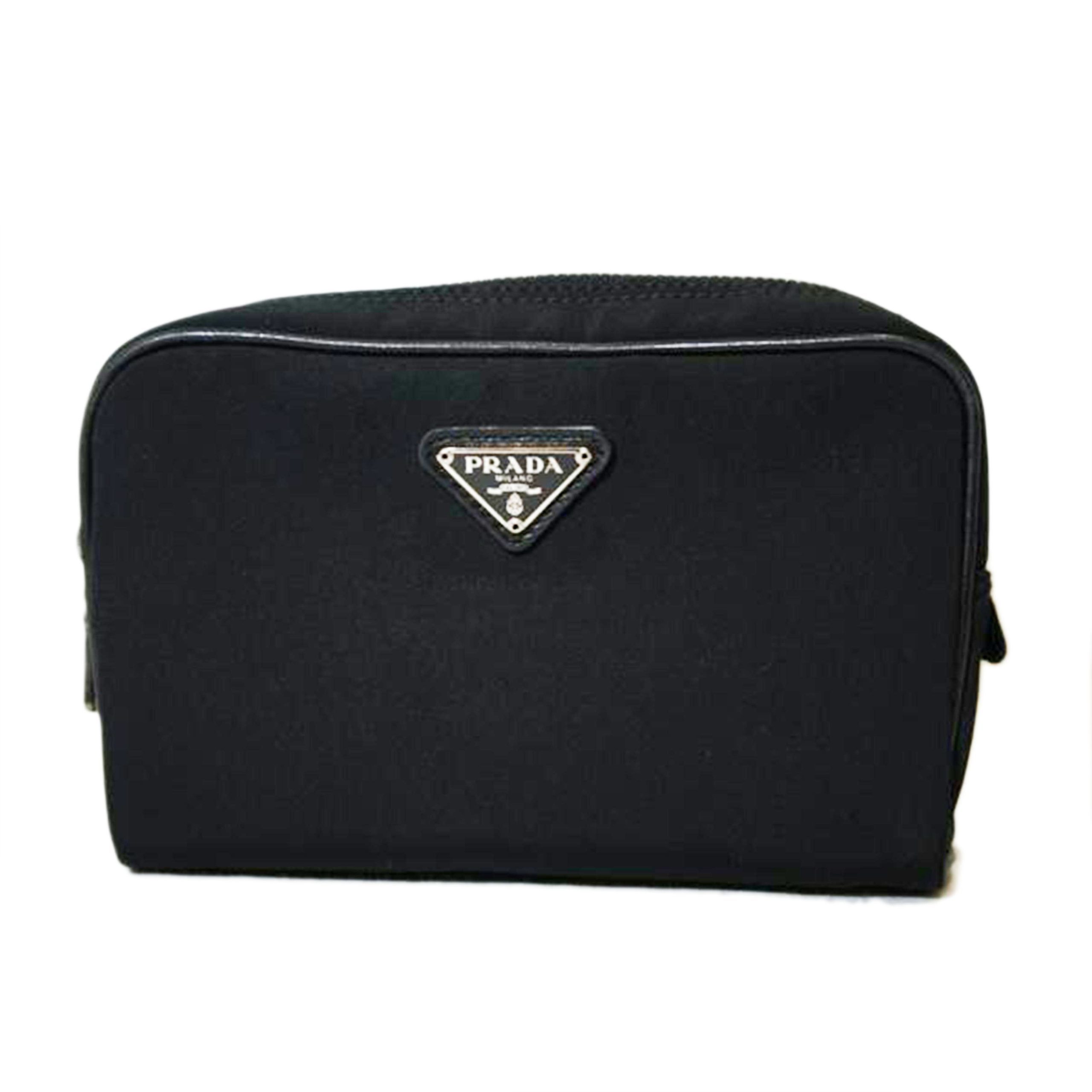 Prada Prada Nylon Pouch Black